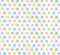 Fabric Traditions Baby Elephants on White 100% Cotton Baby Price Per Yard